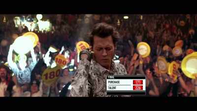 The blind throw from,
Purchase, get your darts out. - London Fields