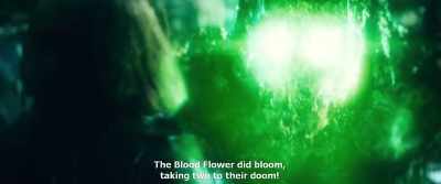 The Blood Flower did bloom,
taking two to their doom! - Gogol. Viy