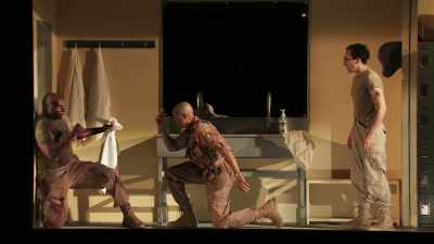 The blood upon your
visage dries, huh? - Coriolanus