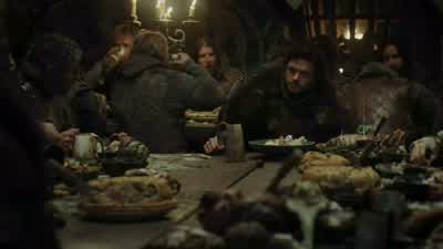 The bloody wall will melt before an Umbermarches behind a Glover. - Game of Thrones