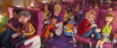 - ["The Blue Danube" ends]
- [passengers cheering] - Minions: The Rise of Gru