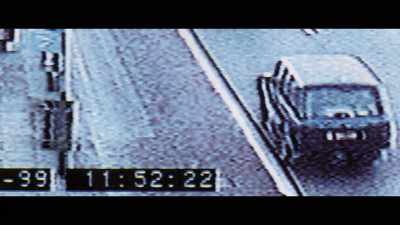 The blue Range Rover
in this picture was seen - Who Killed Jill Dando?