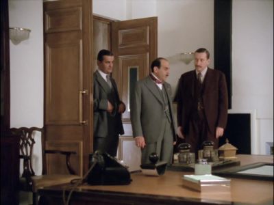 The body was found down there. - Agatha Christie's Poirot
