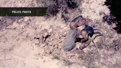 The body had
charge cards on him, - Buried In The Backyard
