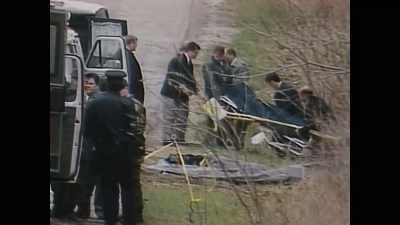 The body was lying face down
in the fetal position. - Ken and Barbie Killers: The Lost Murder Tapes