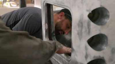 The body still needs to be sanded down - Rust Valley Restorers