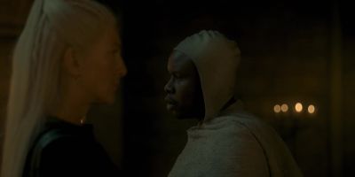 The body will be ready for its return
to Driftmark on the morrow, my lady. - House of the Dragon