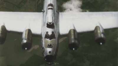 The bombing destroys the Germans, - Greatest Events of World War II in Colour