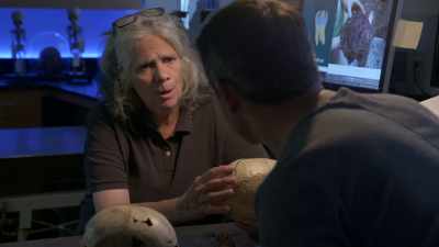 ..the bone actually doesn't fracture
or fall apart, it distorts. - Secrets of the Underground