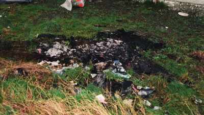 The bonfire site would have been
two, three metres across, diameter. - Sophie: A Murder in West Cork