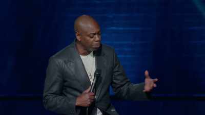 The book is about
a big, strong beautiful Black man - Dave Chappelle: The Closer