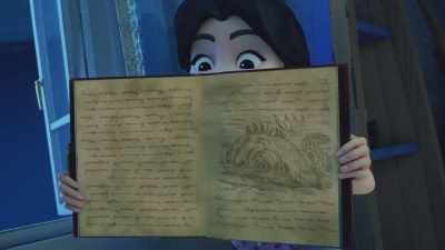 The book said it had
green seaweed tentacles, - LEGO Friends: Girls on a Mission