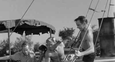The boom's cracking! - Creature from the Black Lagoon