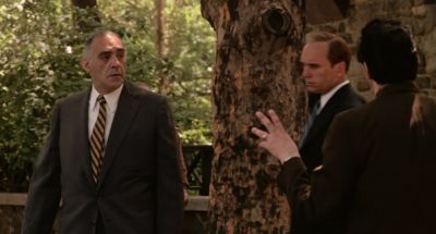 The boss says he'll come in a separate car - The Godfather