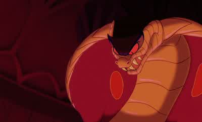 The boy is crazy He's a little punch drunkOne too many hits with the snake - Aladdin