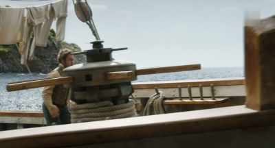 - The boy nearly killed himself.
- (Poly squawks) - Dolittle