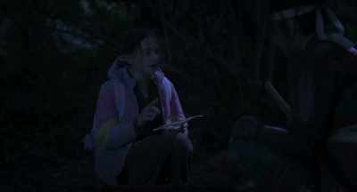 The boy talked like this
'blabbidy blabbidy blabbidy'. - Time Bandits