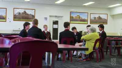 The boys seem themselves to know - Miriam Margolyes: Australia Unmasked