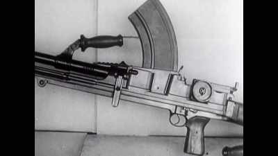 The Bren gun, compared to the Vickers, - The Buildings That Fought Hitler
