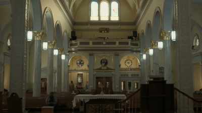 The brick work was done by
immigrant Italian masons, - East New York
