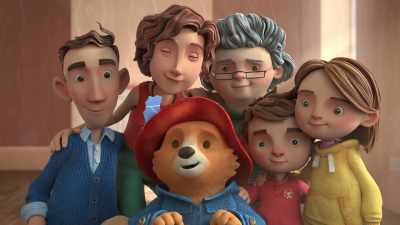 The Browns decided to never
wallpaper the room again. - The Adventures of Paddington