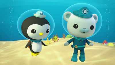 The bubble filters
will help clean the water - Octonauts and the Great Barrier Reef