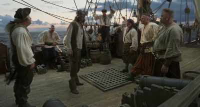 The bucket is used for completely
different purposes on this ship. - Iron Mask