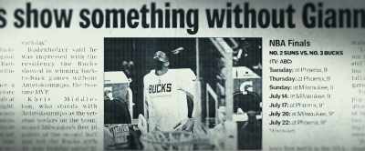 The Bucks advance now to the finals, - Giannis: The Marvelous Journey