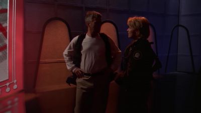 The bugs haven't
overrun the airlock yet. - Stargate SG-1
