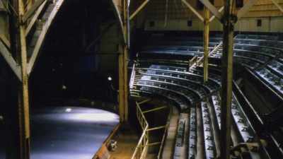 The building also includes
a 2,700-seat amphitheatre, - Searching for Secrets