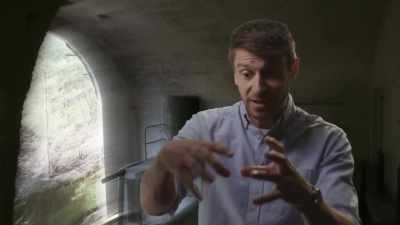 The bunker consisted of three
separate rooms or chambers. - Secret Nazi Ruins