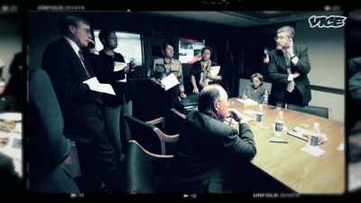 The bunker itself is
part of a new secret development - While The Rest Of Us Die