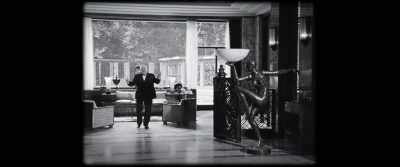 The butler shows you in, - The Crime Is Mine