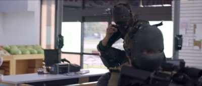 The button in my hand
will detonate everything - Rogue Hostage