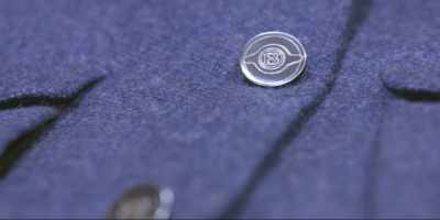 The buttons are an engraved
Bentley wheel nut that would - Quintessentially British