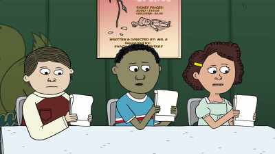 The café is silent - Ten Year Old Tom