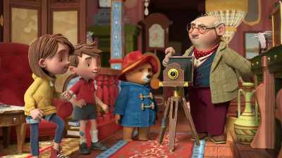 The camera has only
three pictures left in it. - The Adventures of Paddington