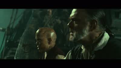 The captain seems to be acting a bit strange er - Pirates of the Caribbean: Dead Man's Chest