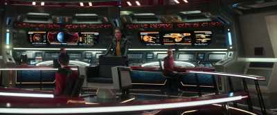 The captain and Mr. Spock
are stuck on the surface. - Star Trek: Strange New Worlds