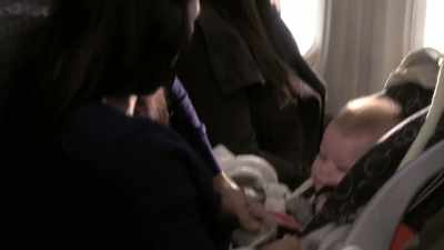 The captain has turned on
the seatbelt sign. - Trauma