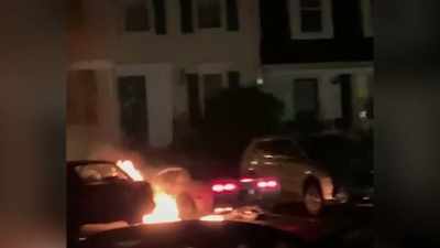 ‐The car is now
in danger of exploding, - Neighborhood Wars