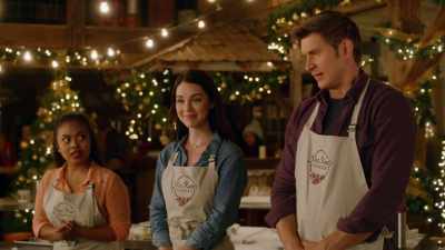 The caramel in one
was too runny. - A Sweet Christmas Romance