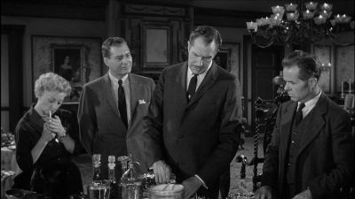 The caretakers will leave at midnight - House on Haunted Hill