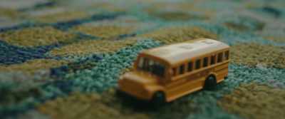 The carpet had large
blue stripes circling around - Root Letter