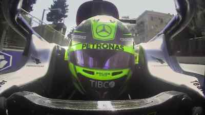 The car's bumping a dangerous amount. - Formula 1: Drive to Survive