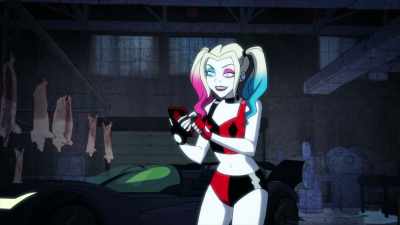 The car's voice activated, - Harley Quinn