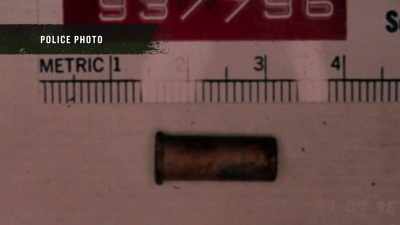 The casings were found
underneath the body - Buried In The Backyard