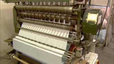 THE CASKET IS LINED WITH CREPE, - How It's Made