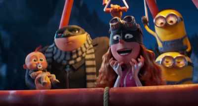 The castle, the gargoyles. - Despicable Me 4