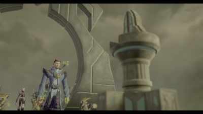 The castle's blasted Guardian - He-Man and the Masters of the Universe